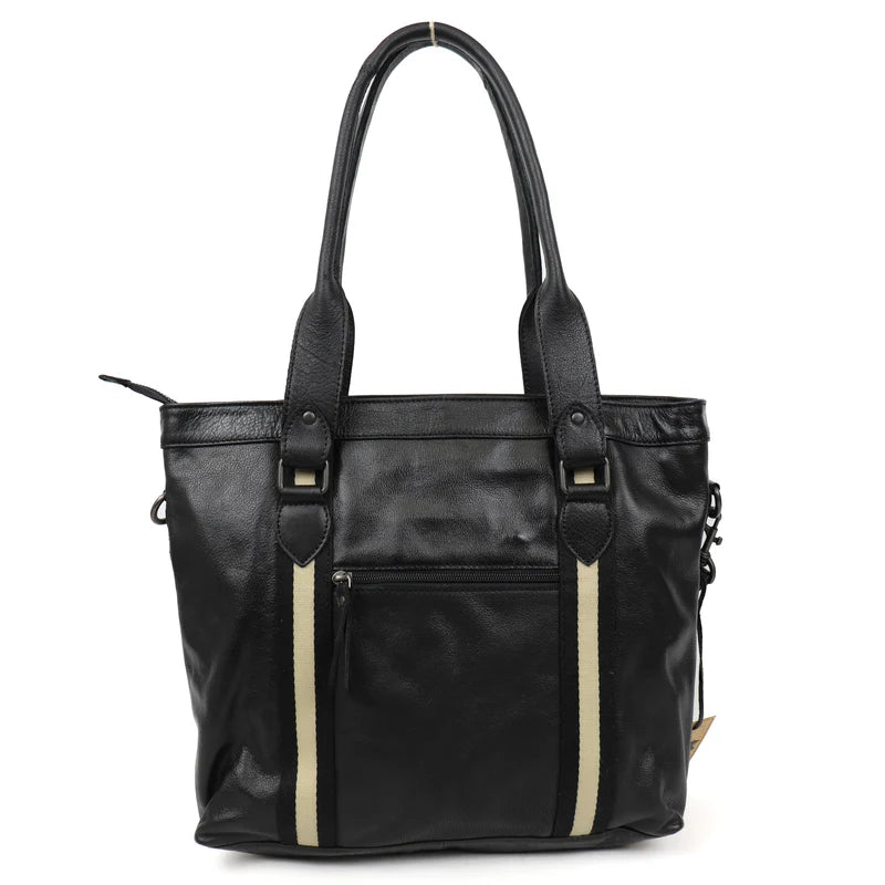 Beardesign Hand/schoudertas SL 2405 Tygo Zwart/stripe