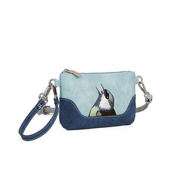 Schoudertas HiDiHi Melody MEL02 Marineblauw/Lichtblauw