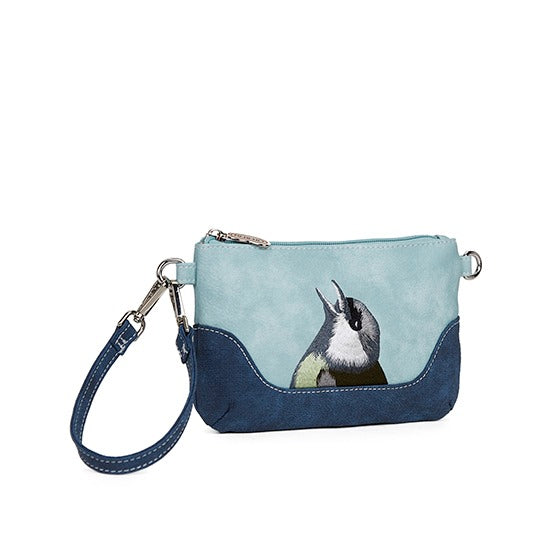 Schoudertas HiDiHi Melody MEL02 Marineblauw/Lichtblauw