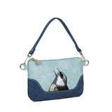 Schoudertas HiDiHi Melody MEL02 Marineblauw/Lichtblauw