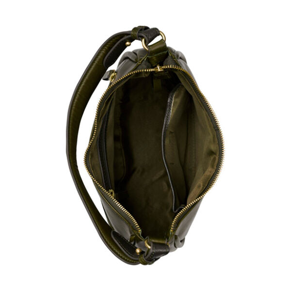 Burkely Vintage Veda Schoudertas Bag Olive