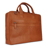 Plevier Onyx Cognac Laptoptas 358-3 17.3 Inch