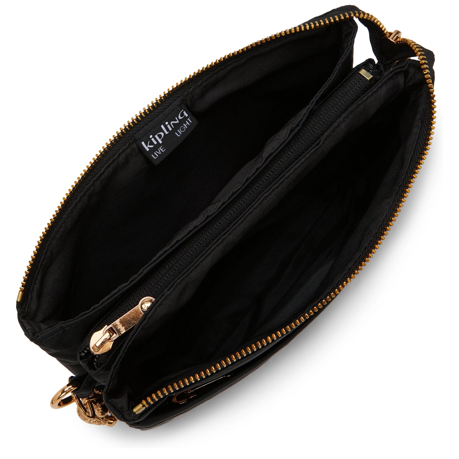 Kipling Riri Blush Gold Black