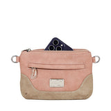 Schoudertas HiDiHi Melody MEL01 Beige/Zacht Roze