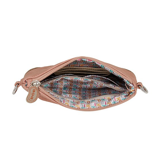Schoudertas HiDiHi Melody MEL01 Beige/Zacht Roze
