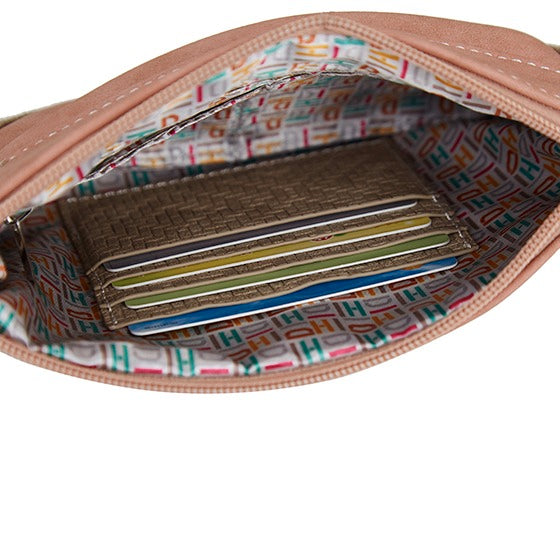 Schoudertas HiDiHi Melody MEL01 Beige/Zacht Roze