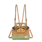 HIDIHI Rugtas/schoudertas Madame Butterfly Oranje MBU02