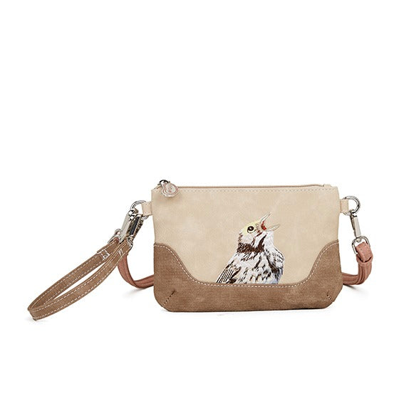 Schoudertas HiDiHi Melody MEL04 Bruin/Beige