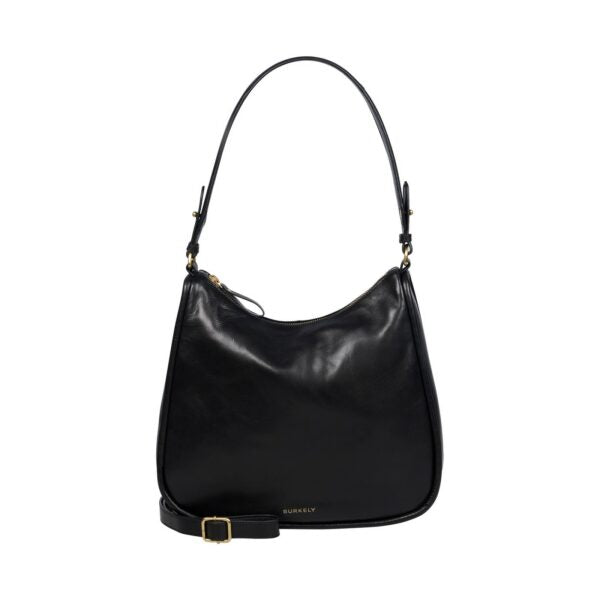 Vintage Veda Hobo Round Zwart
