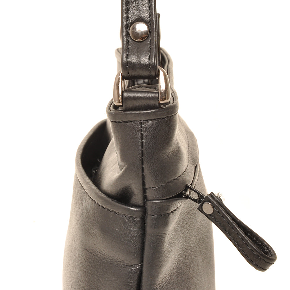 Berba Soft cross-over rits tasje 005-330-Zwart