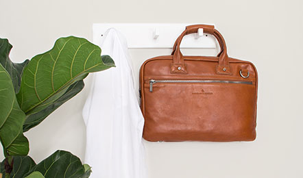 Castelijn & Beerens 609472 Licht Bruin Laptoptas 15,6 Inch