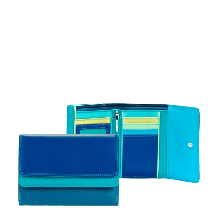 MYWALIT DOUBLE FLAP PURSE-WALLET SEASCAPE 250-92
