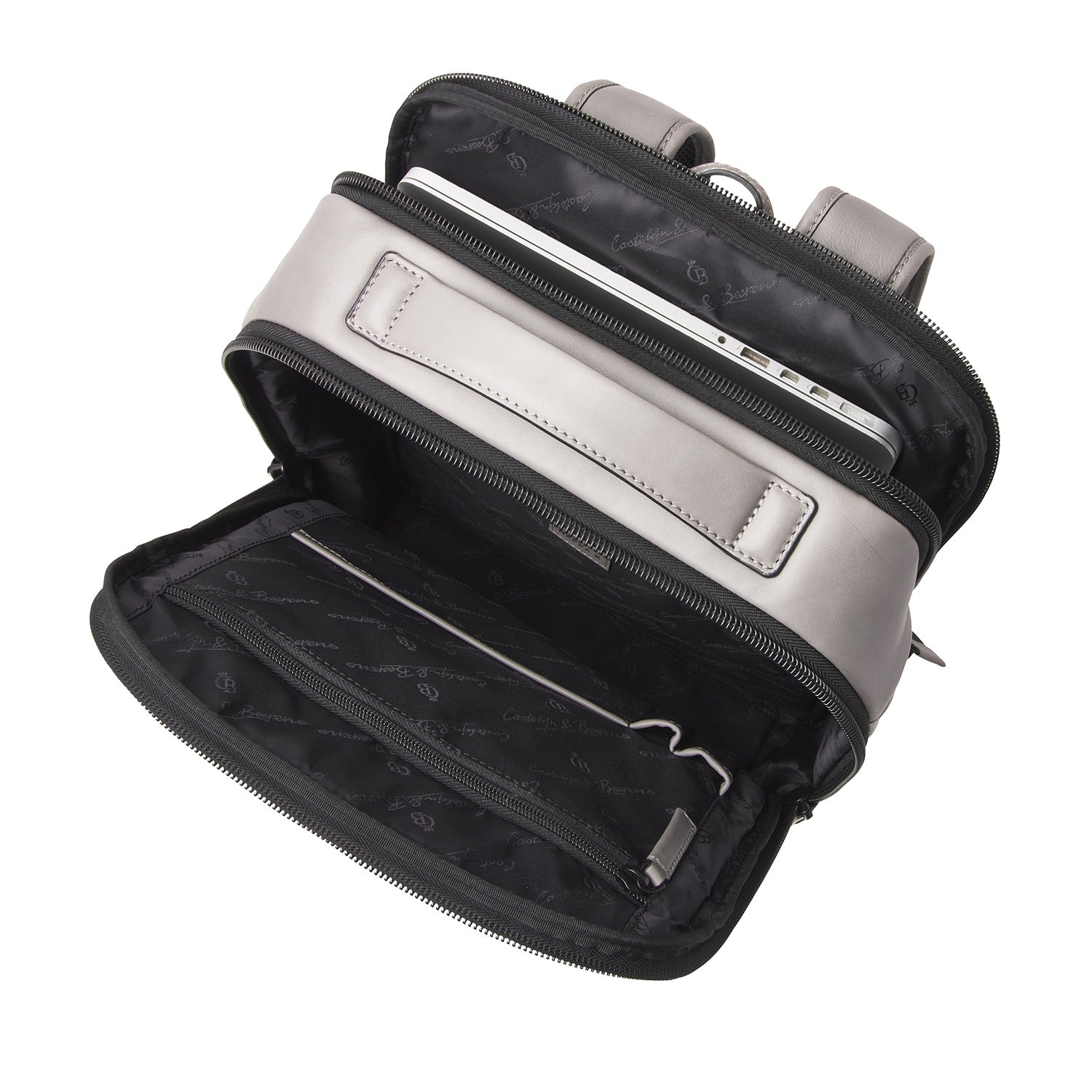 Castelijn en Beerens Nappa X Victor Laptoprugtas15.6" RFID Grijs