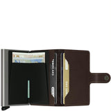 SECRID MINIWALLET DARK BROWN