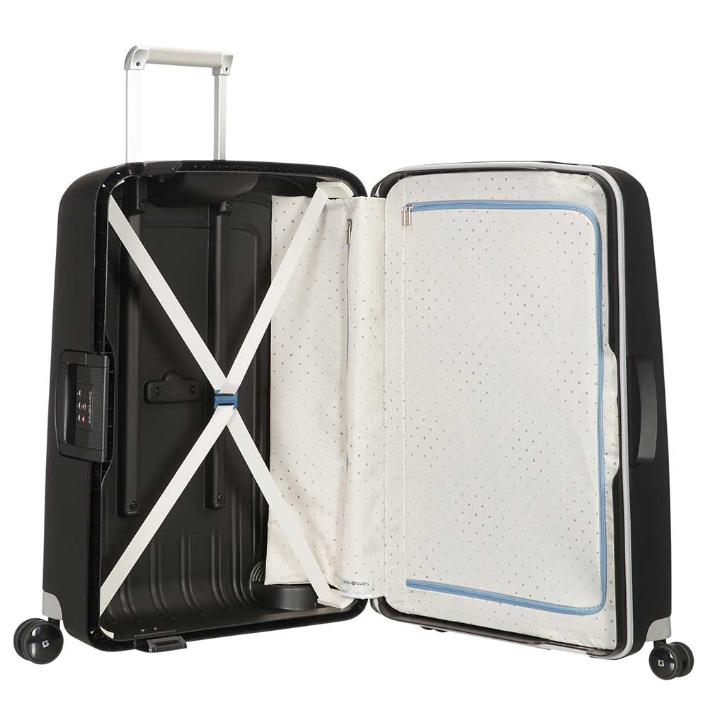 Samsonite S'Cure Spinner 75CM Black