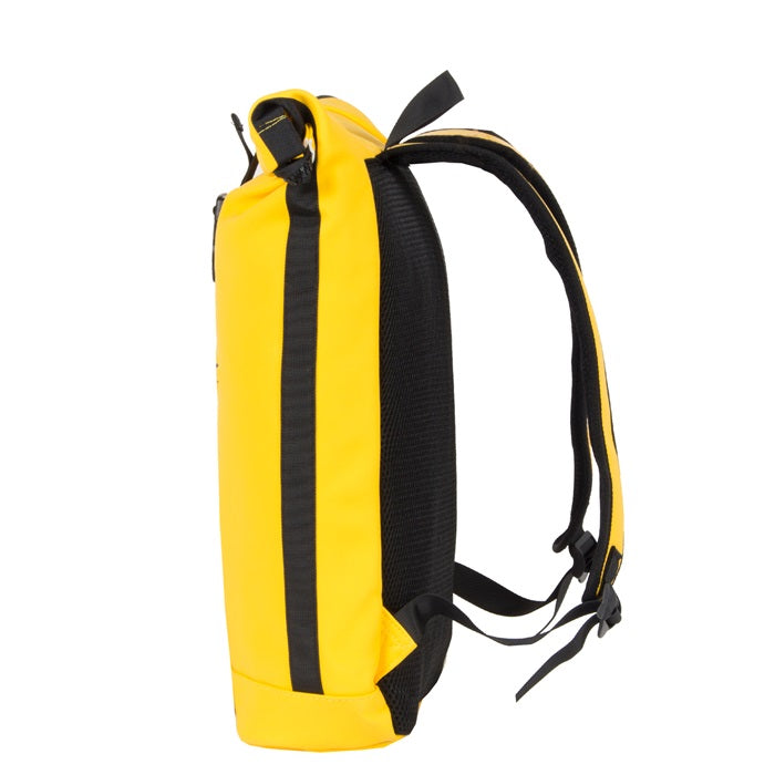 Mart Geel Waterproof Rolltop Rugzak 15"