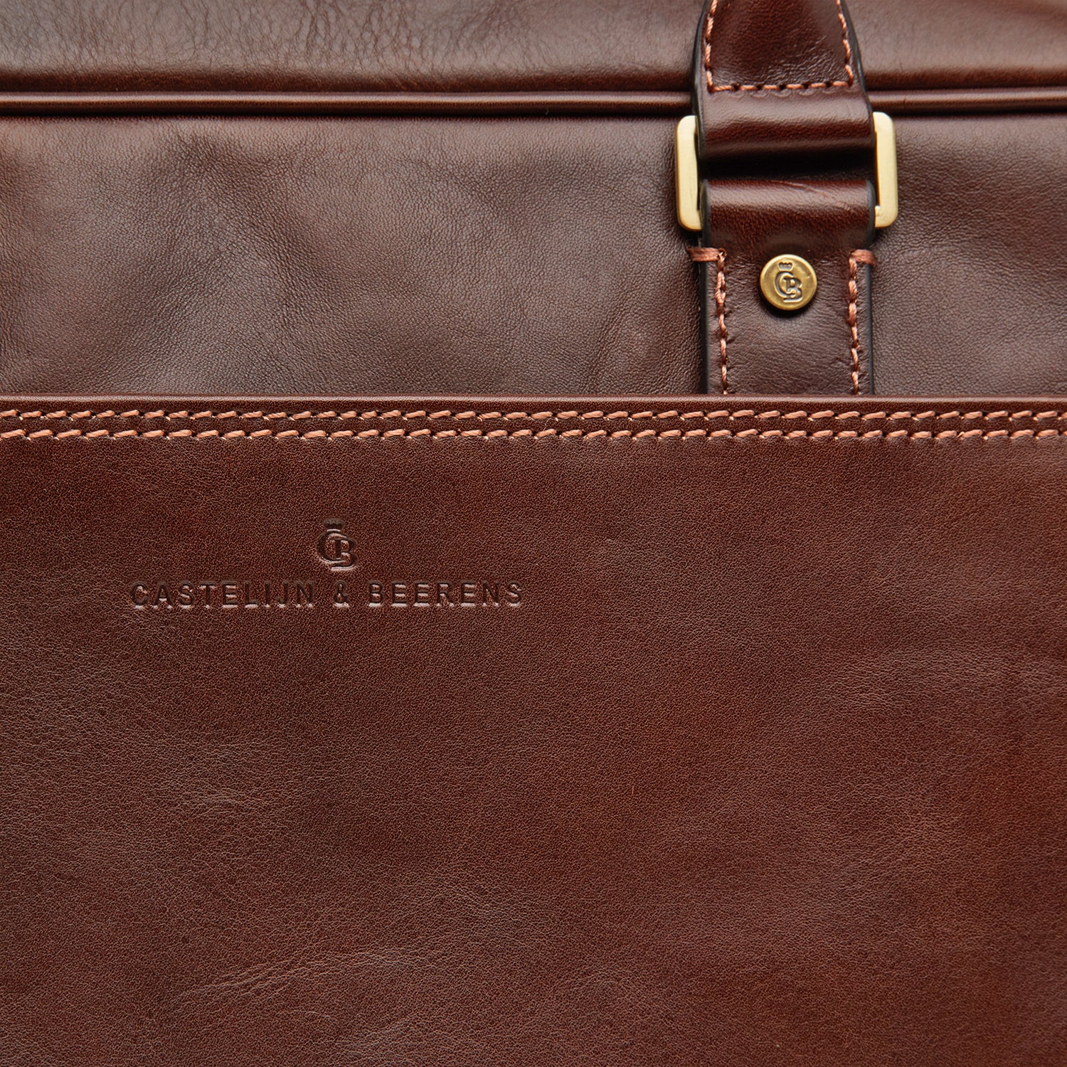 Castelijn & Beerens 689472 Mocca Laptoptas 15.6 Inch