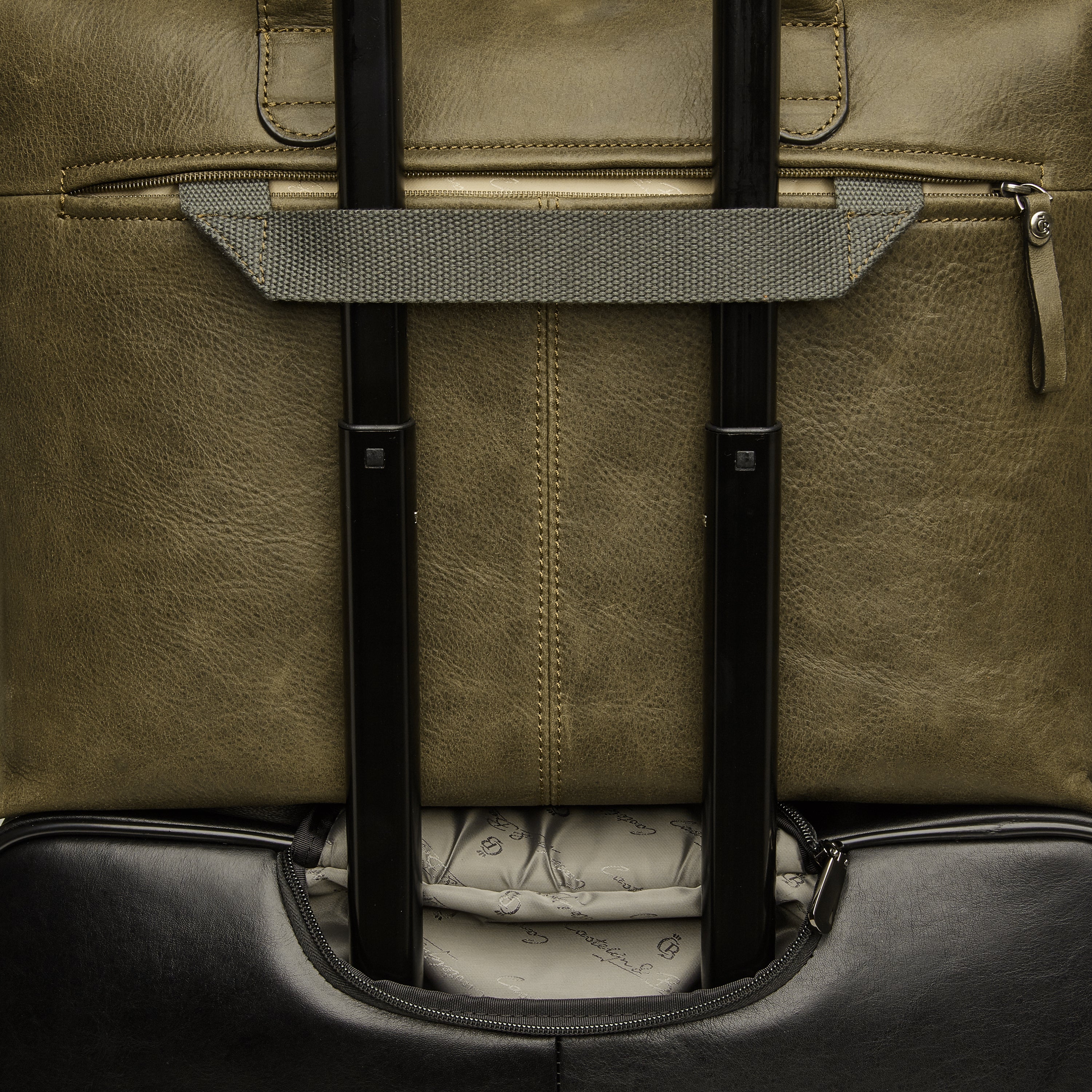 Castelijn & Beerens 729761 D. Groen Laptoptas 15.4 Inch + tablet