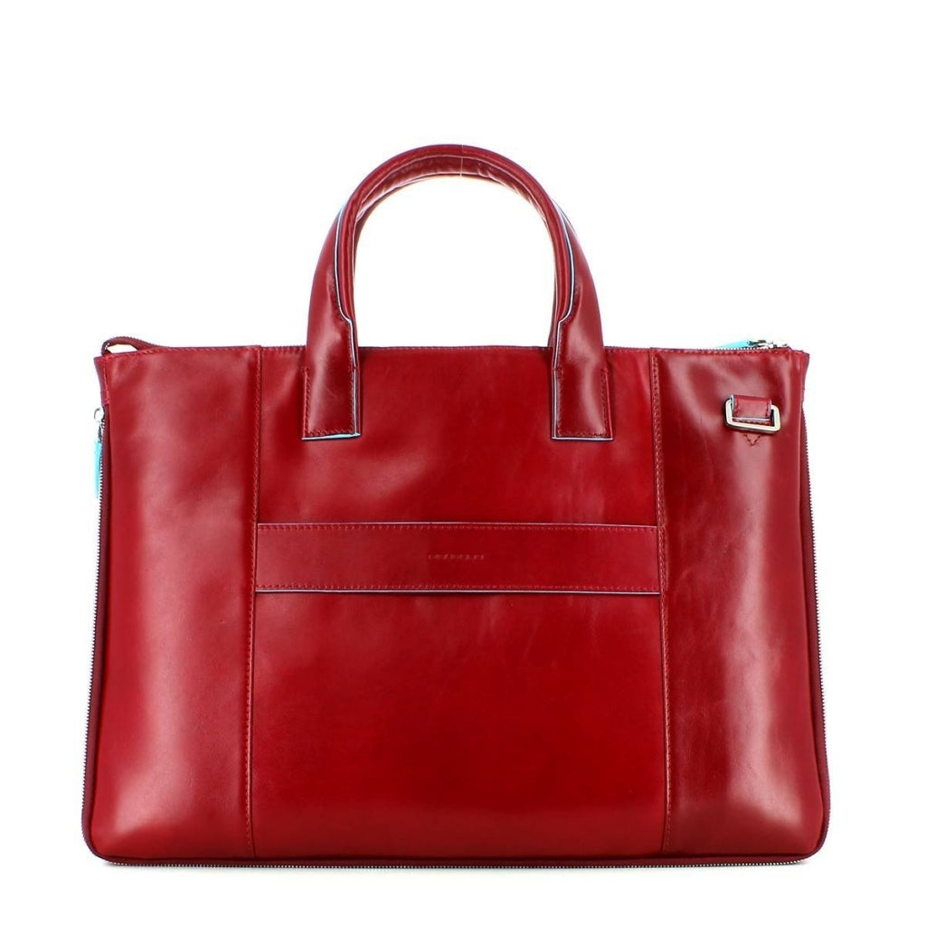 Piquadro-Blue Square Expandable Laptoptas 15.6" Rood