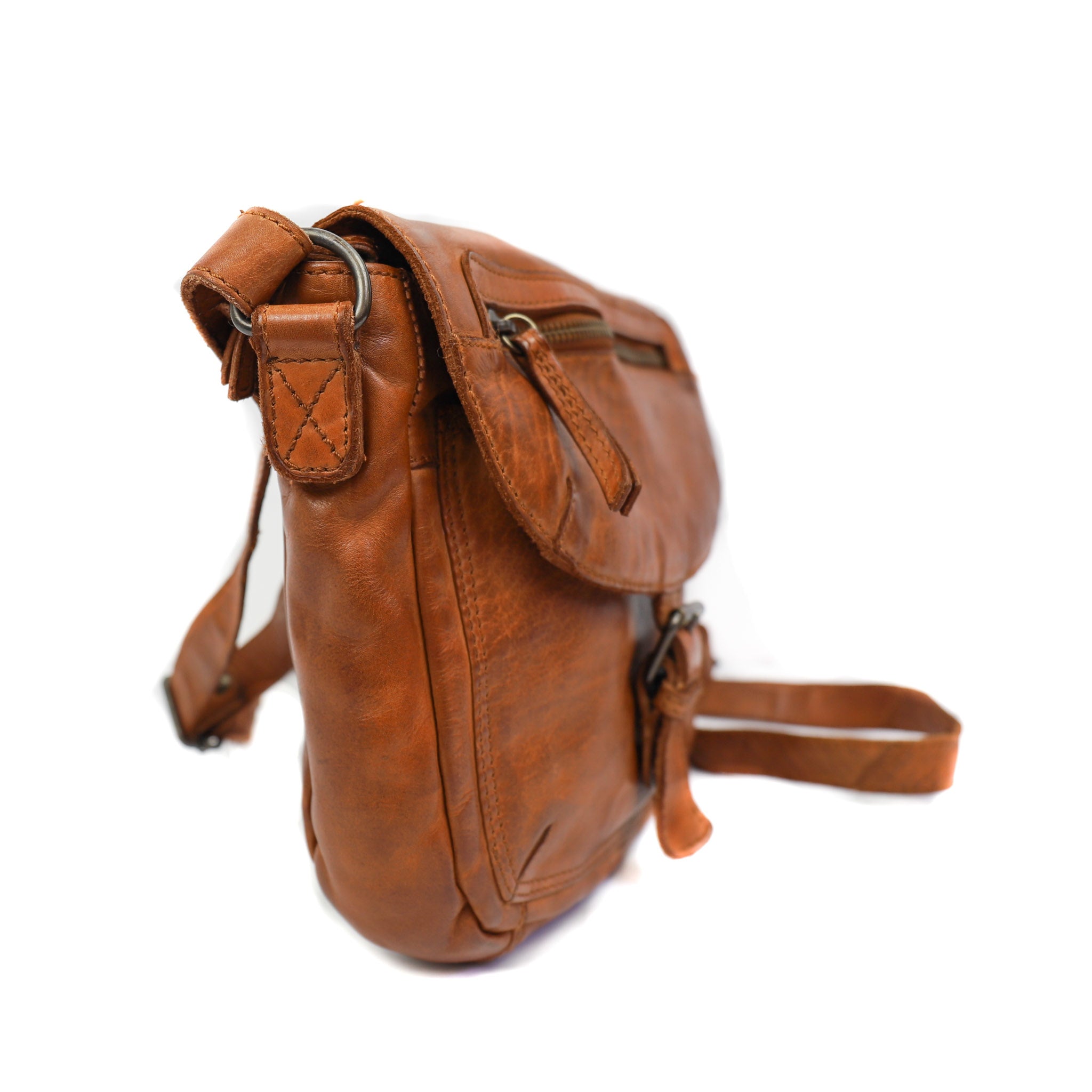 Bear Design Schoudertas Klep Mattea Cognac CL32609