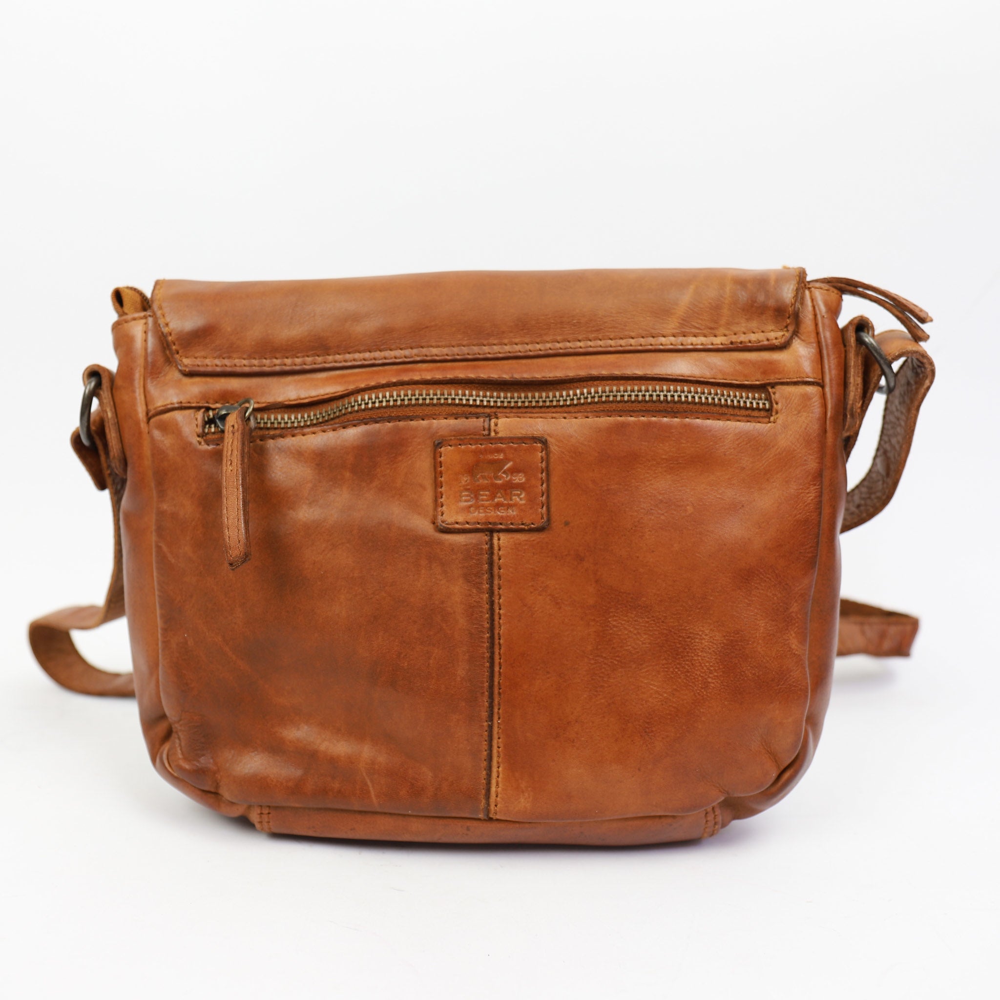 Bear Design Schoudertas Klep Mattea Cognac CL32609