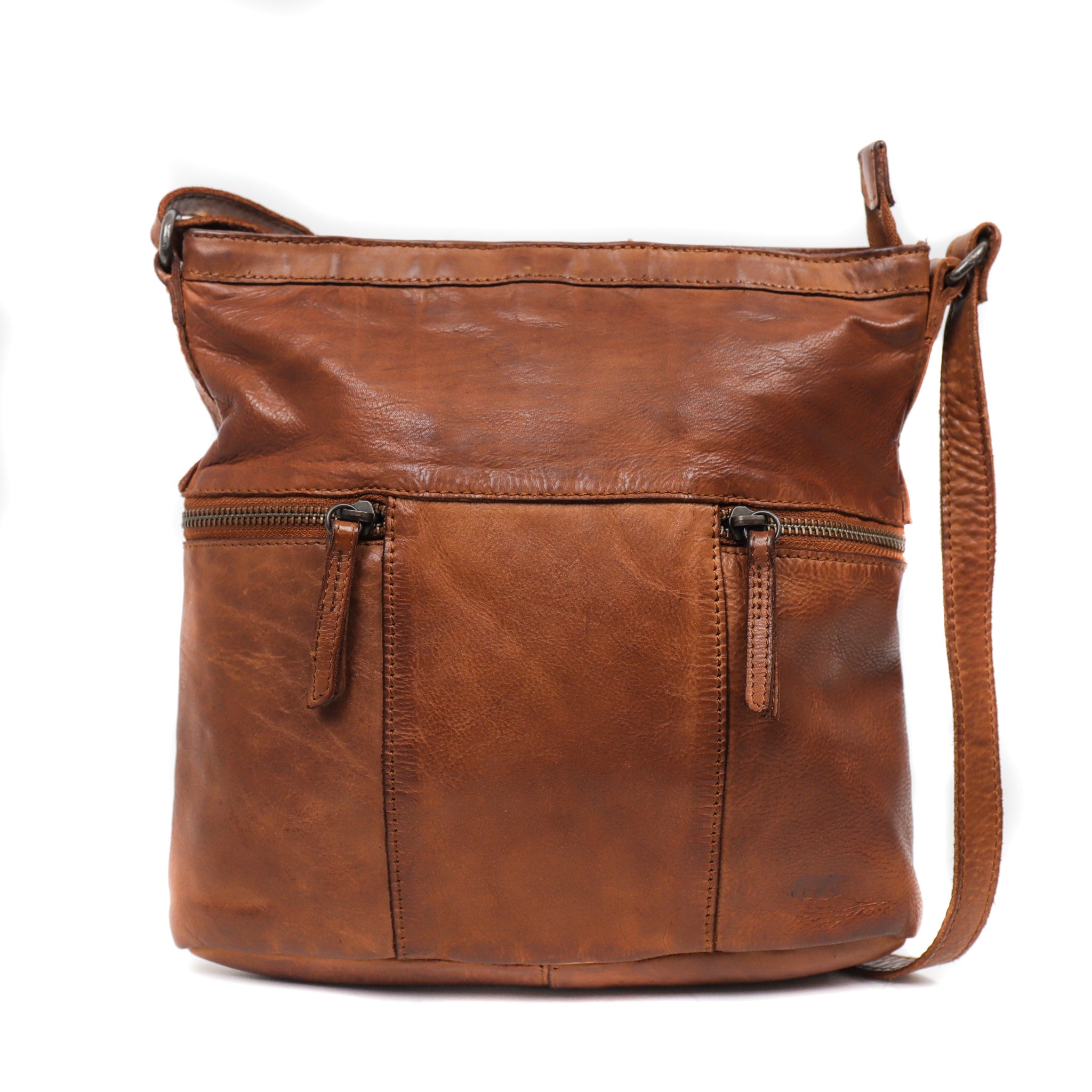 Bear Design schoudertas Chessi CL35556 Cognac