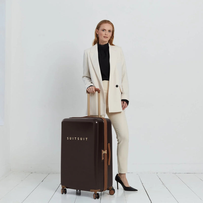 SUITSUIT Fab Seventies Classic Trolley 76 CM Espresso Black