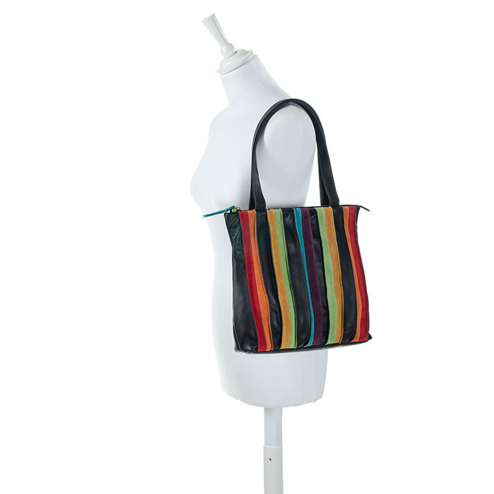 MYWALIT LAGUNA MEDIUM SHOPPER ZWART 607-3