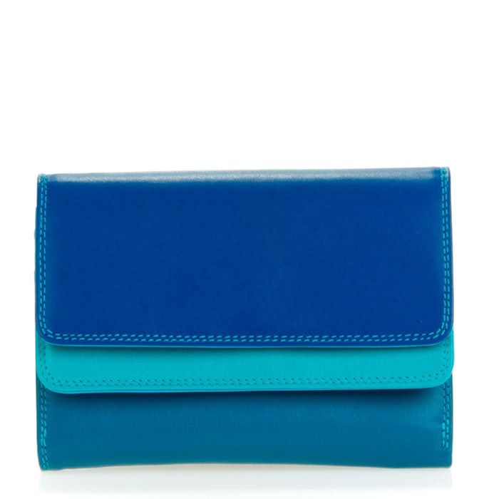 MYWALIT DOUBLE FLAP PURSE-WALLET SEASCAPE 250-92