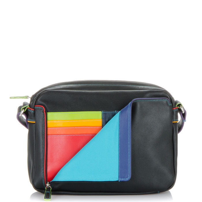 MYWALIT SMALL ORGANISER CROSS BODY BAG BLACK-PACE 1805-4