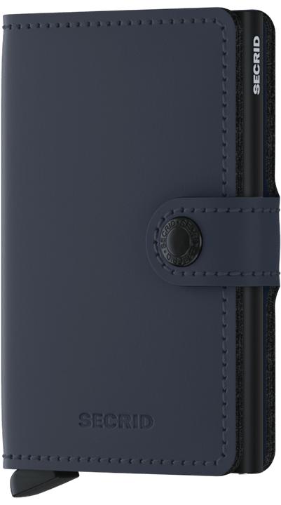 SECRID MINIWALLET MATTE NIGHT BLUE