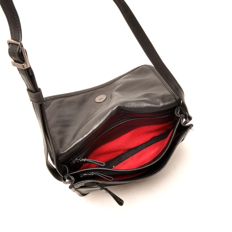 Berba Soft Kleine Overslagtas 005-562-Zwart