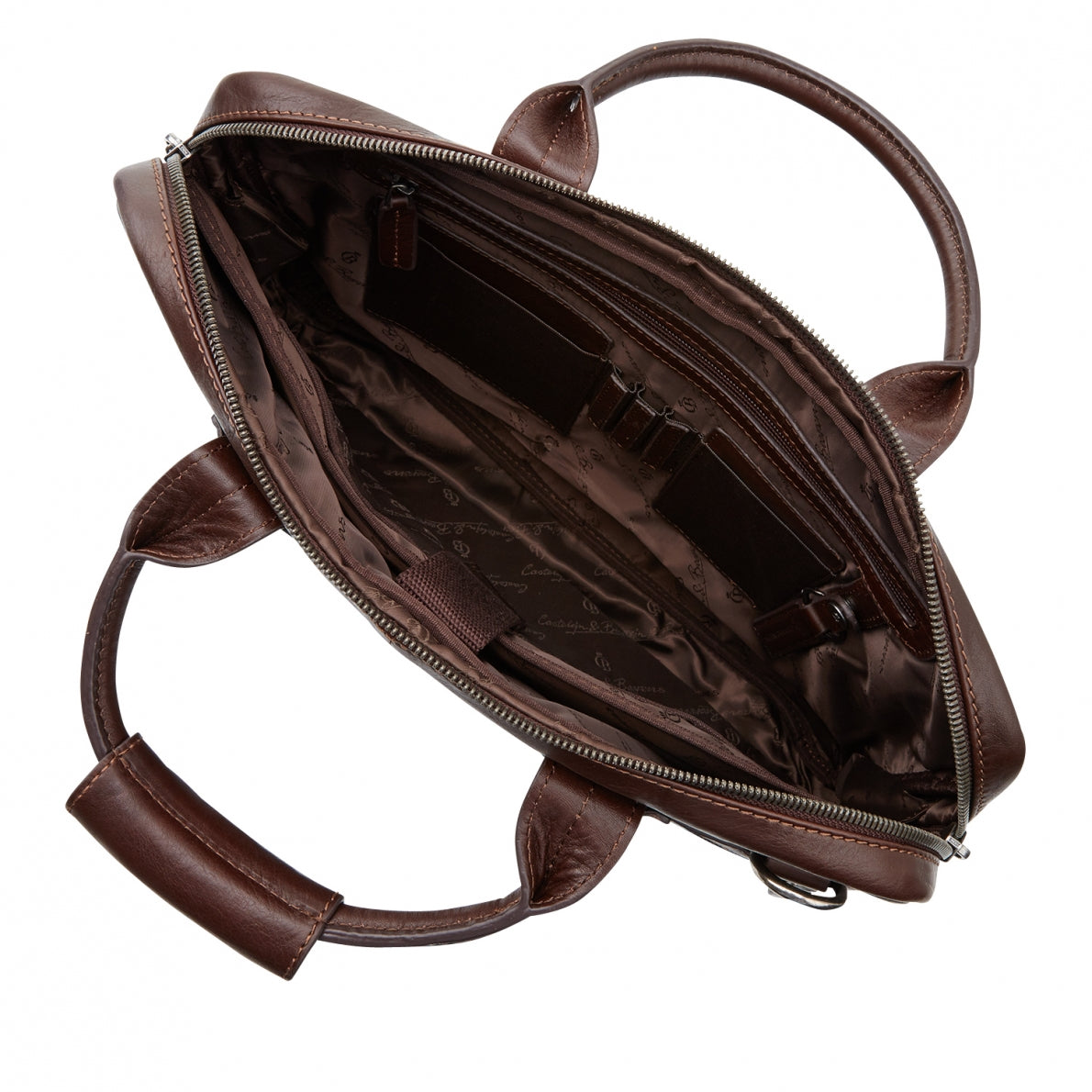 Castelijn & Beerens 609472 Mocca Laptoptas 15,6 Inch